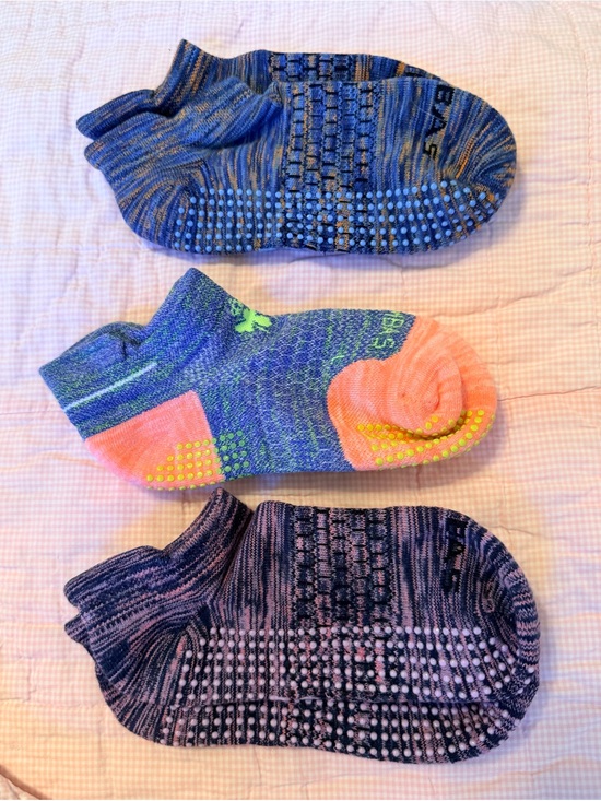Bombas Accessories - BOMBAS Ankle Gripper Hex-tech Socks - 3-pair Bundle SMALL NWOT